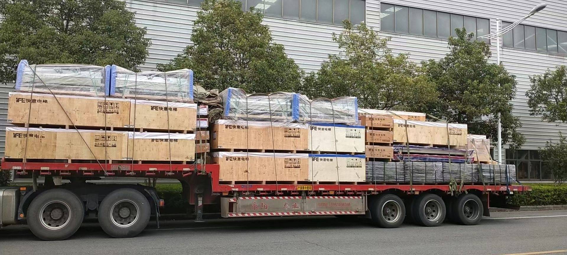 快意电梯运输东莞电梯运输公司大头车物流