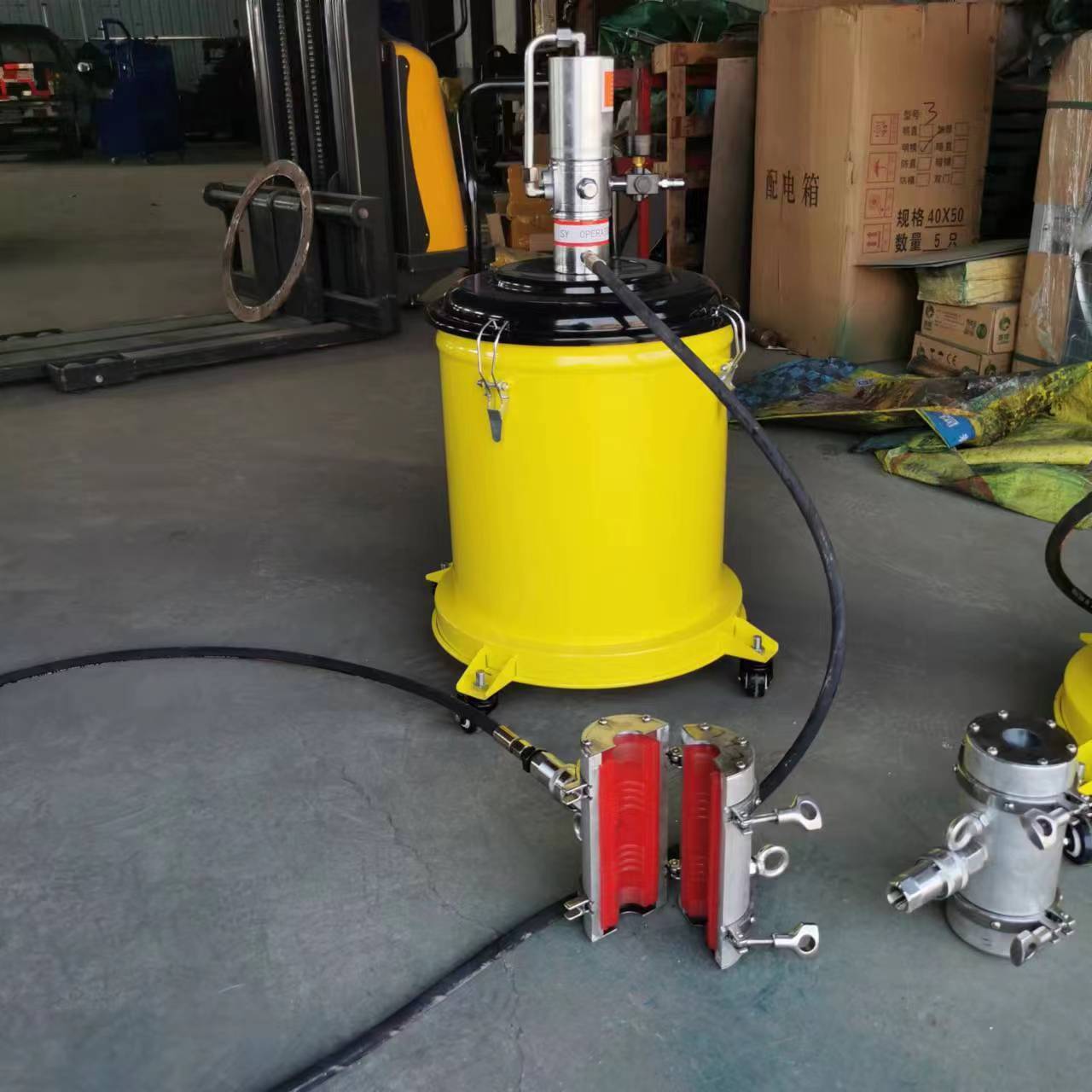 全自动钢丝绳注油机——百科