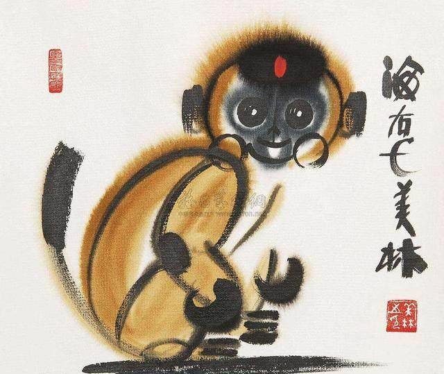 原创福娃之父韩美林不仅画娃82岁还生娃当爹连齐白石也甘拜下风