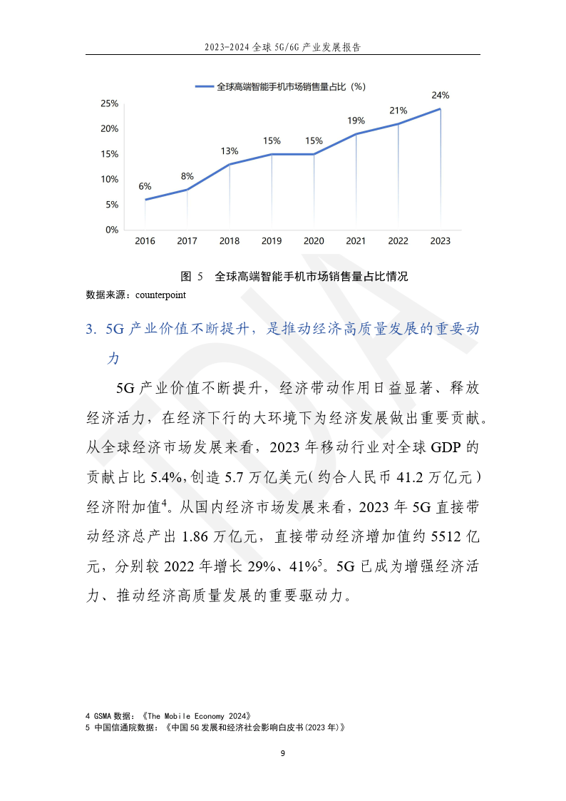 来源:td产业联盟我国 5g 发展政策环境持续向好.