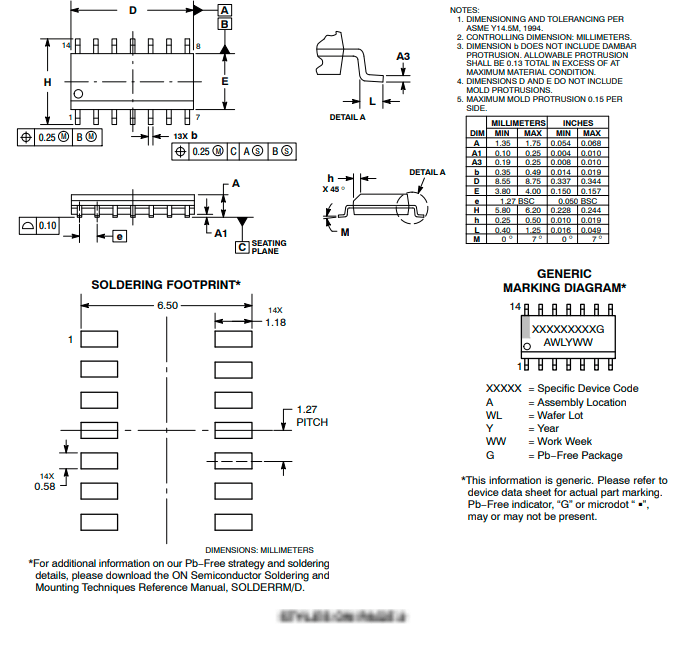 mc74hc132adr2g逻辑芯片中文资料pdf数据手册产品手册