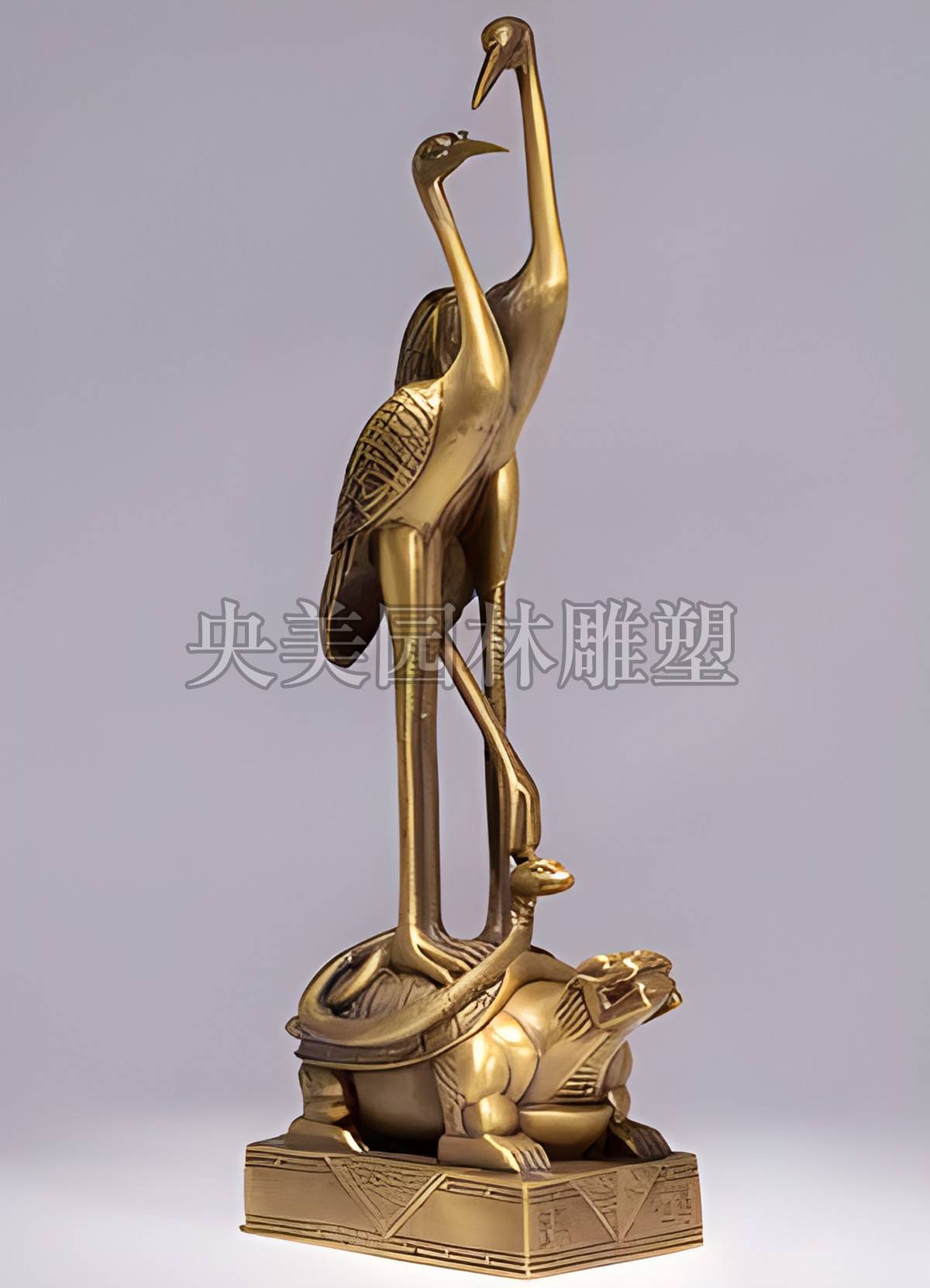 家居艺术瑞兽景观龟鹤装饰摆件