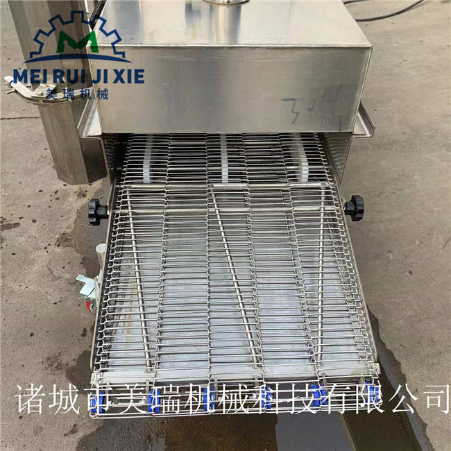 美瑞速冻鱿鱼花裹粉机多功能裹芝麻机小型自动裹粉机滚筒裹芝麻机