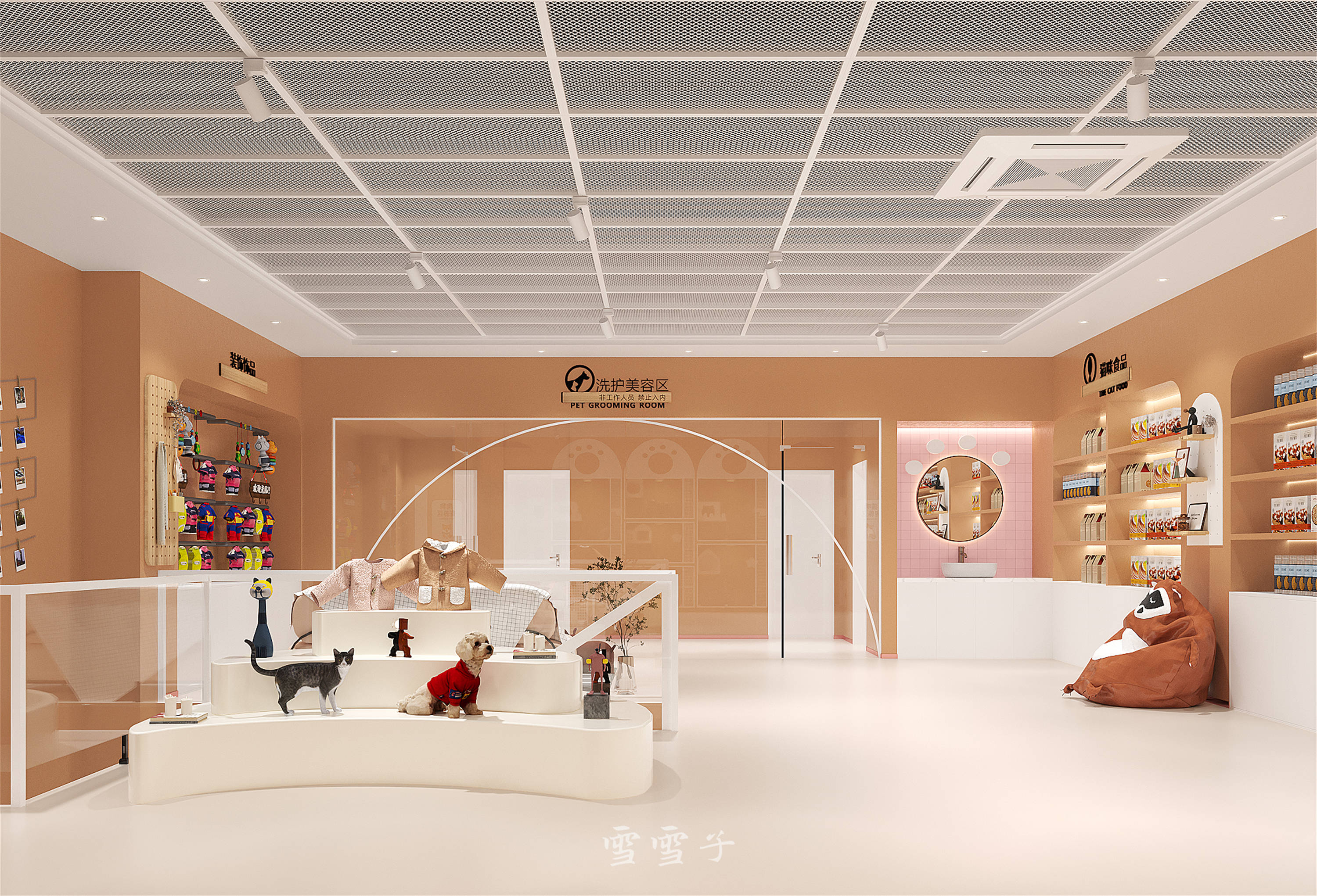 宠物医院装修效果图——打造温馨舒适的宠物医疗空间