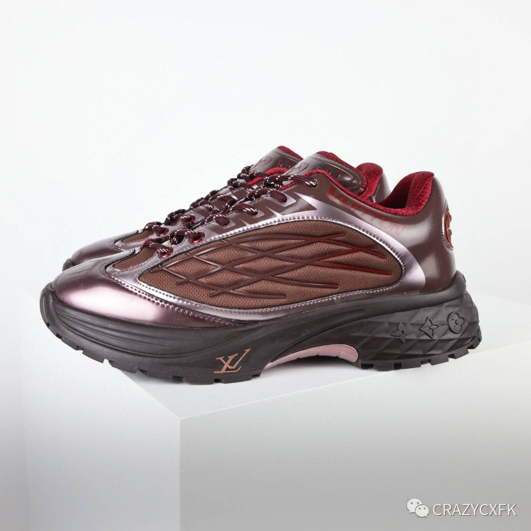 louis vuitton discovery lv 厚底系带运动老爹跑步鞋