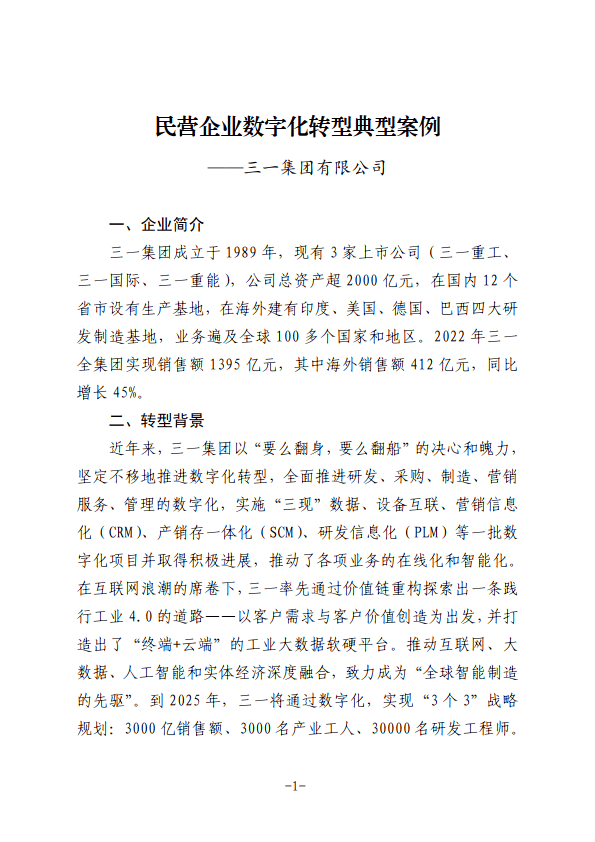 2024民营企业数字化转型典型案例集