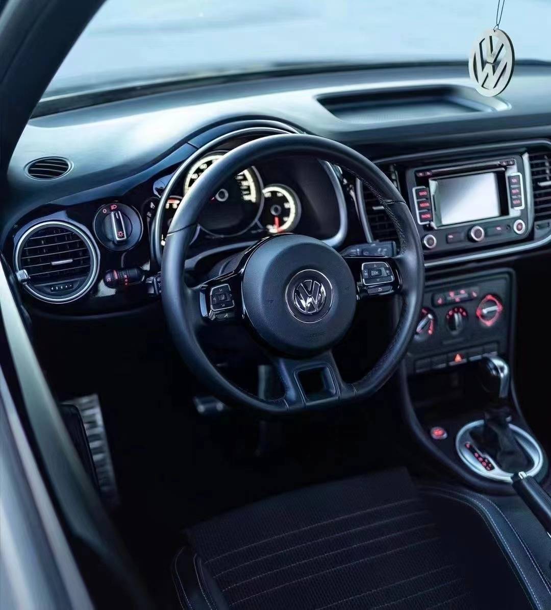 小巧可爱 大众甲壳虫改装airbft气动避震