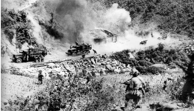 长津湖之战,我军缴获的一份地图,赫然揭露美帝对中国的野心