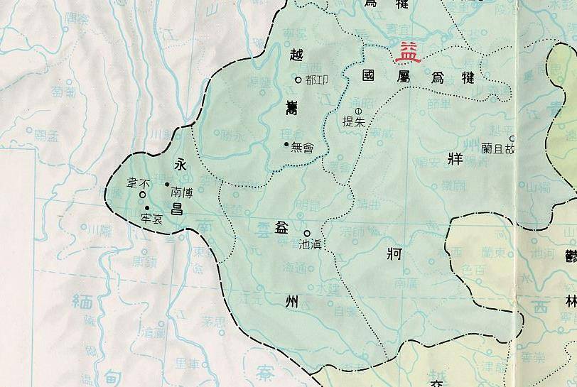 谭其骧版图上的西南疆界线:400年不变,到底有何问题?