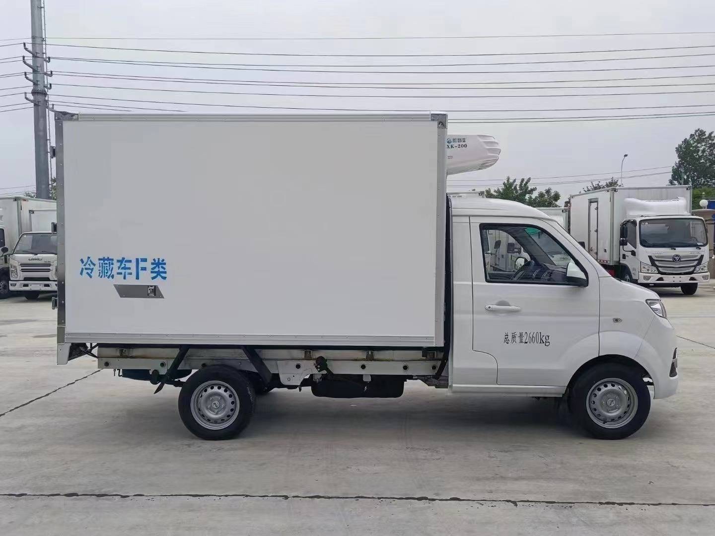 2米3金杯t30冷藏车