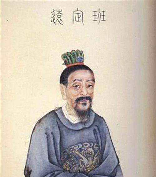 先说时间较早的班超,他是东汉汉明帝年间的大臣,父亲为史学家班彪.