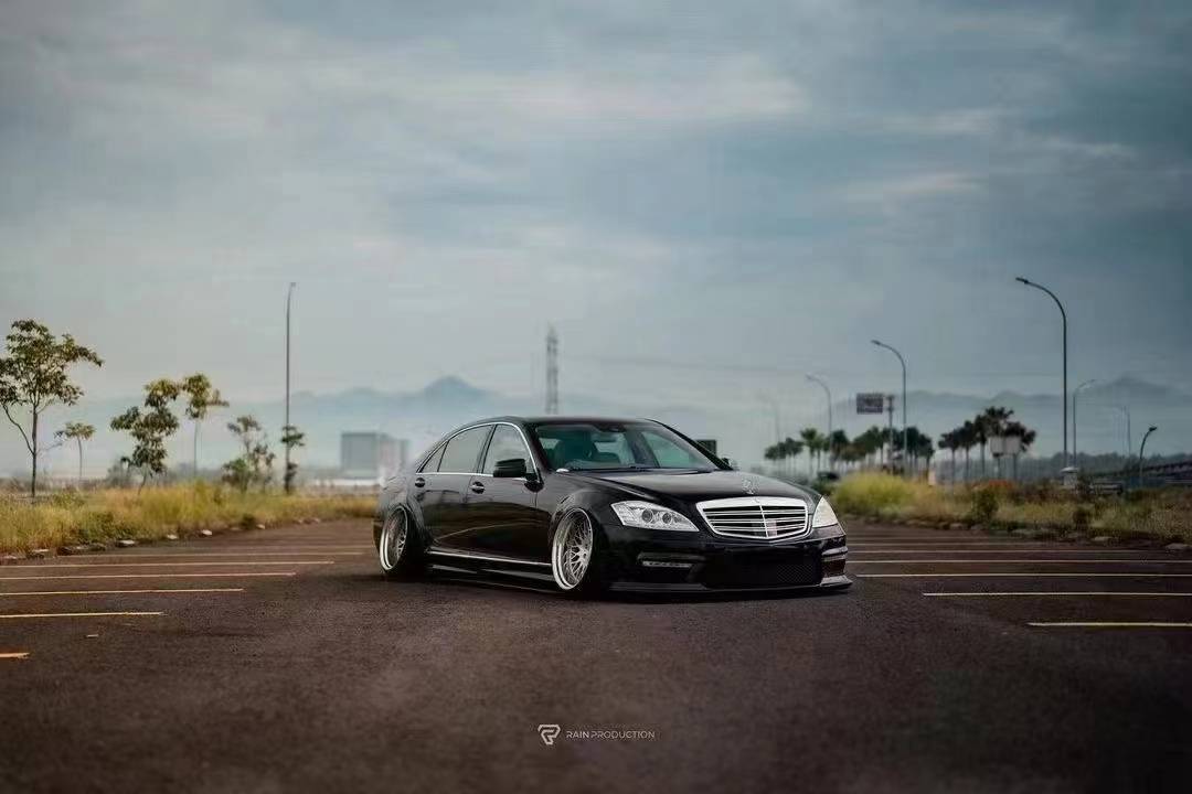 典雅与力量的结合 奔驰s级w221改装airbft气动避震