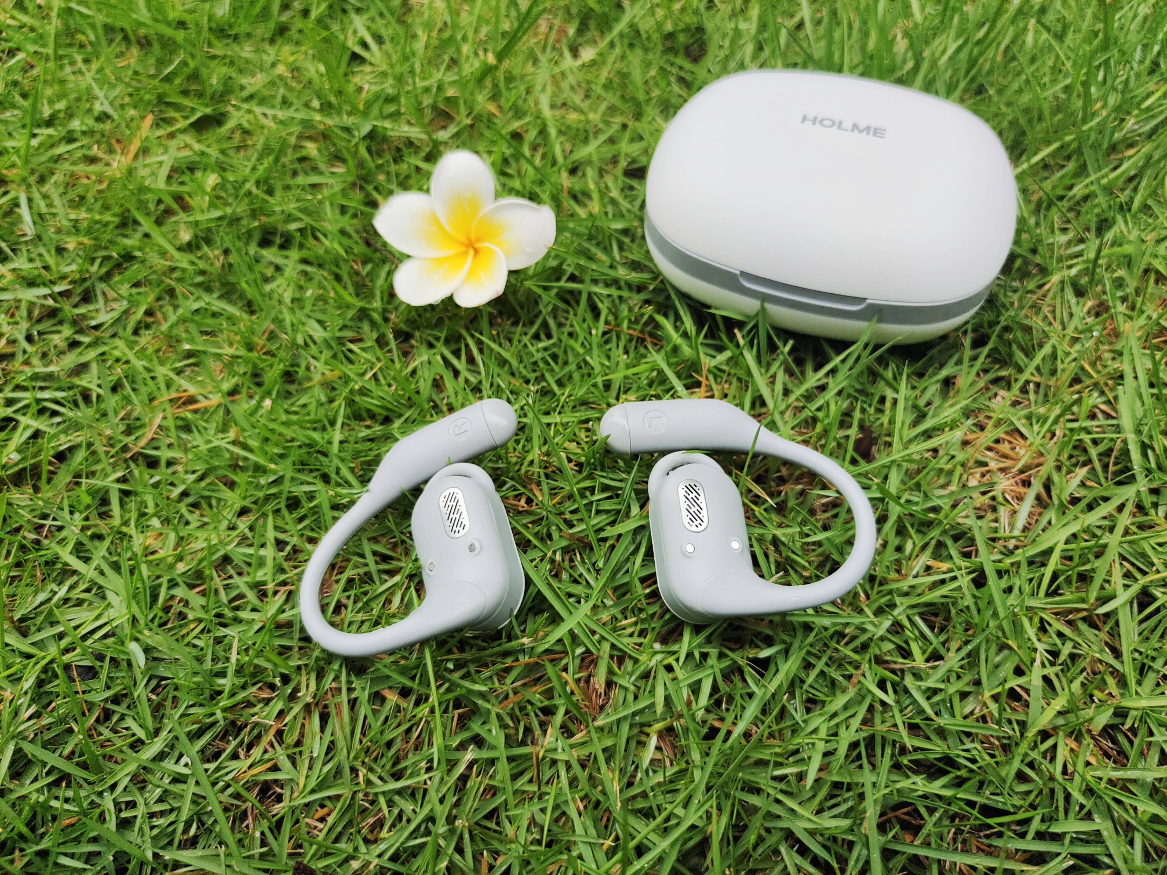 虹觅开放式蓝牙耳机，轻松挂耳无压力，音乐环线随身行