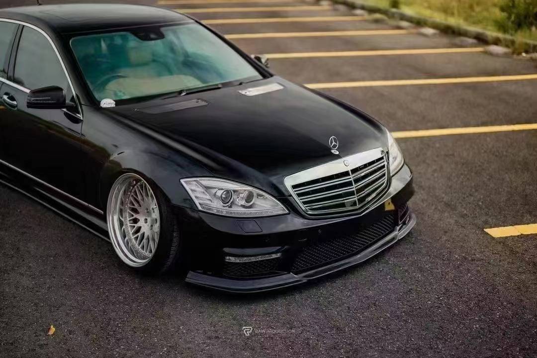 典雅与力量的结合 奔驰s级w221改装airbft气动避震