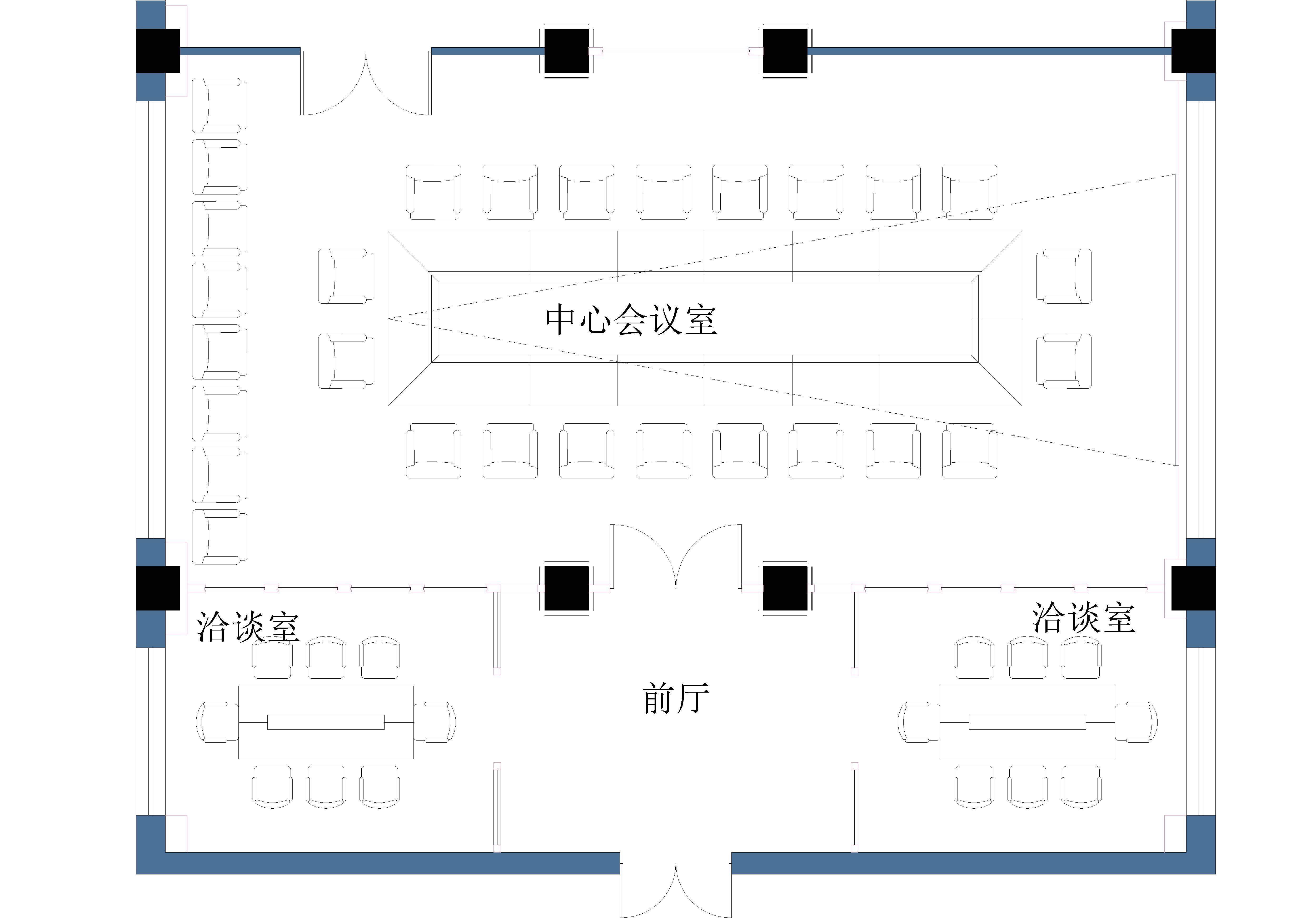 莱湾科技小型会议室