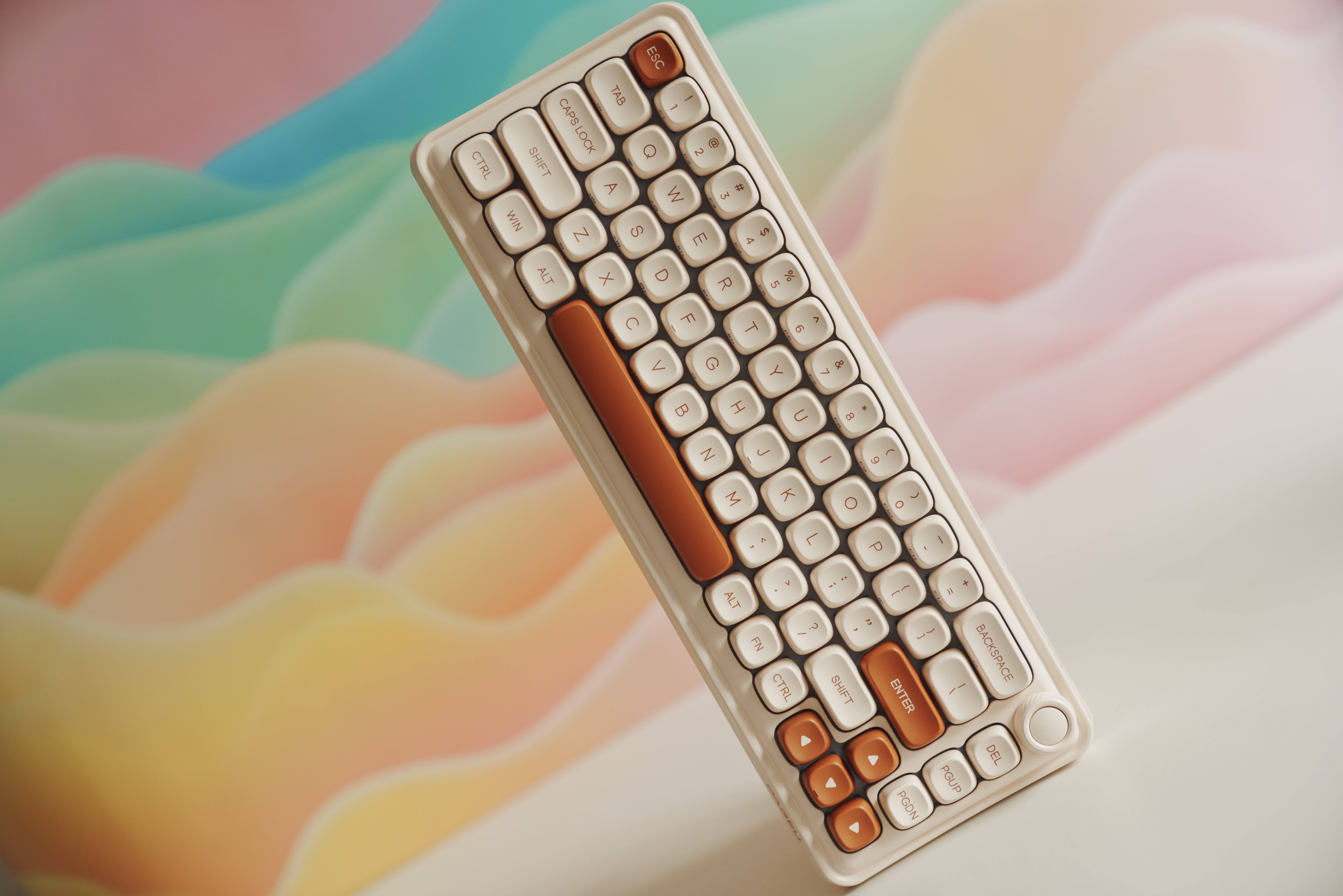 达尔优小方糖机械键盘,让每一次敲击都成为快乐的音符.