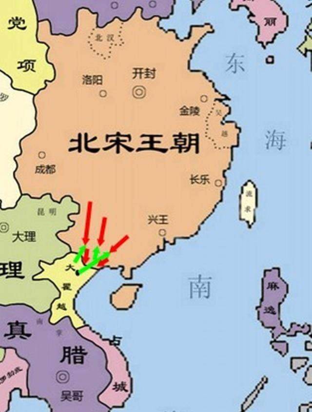 赵光义不打算对越南用兵,而是册封安南首领黎桓为静海军节度使,交趾郡