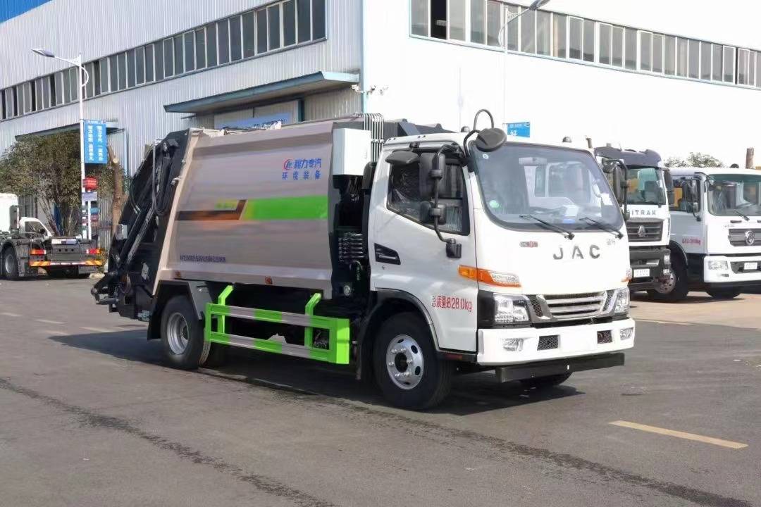 江淮骏铃v5压缩垃圾车(7立方)_搜狐汽车_搜狐网