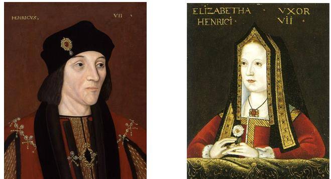 斯塔福德的叔叔是玛格丽特博福特的前夫,妻子是伊丽莎白王后的妹妹)