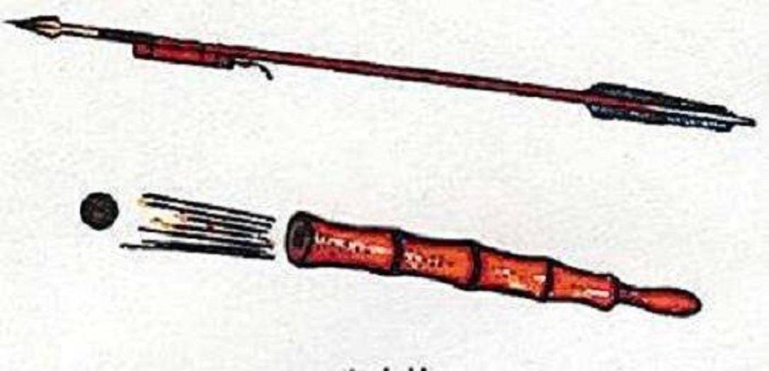 (突火枪)并且除了众多火器以外,宋朝还发展出了众多