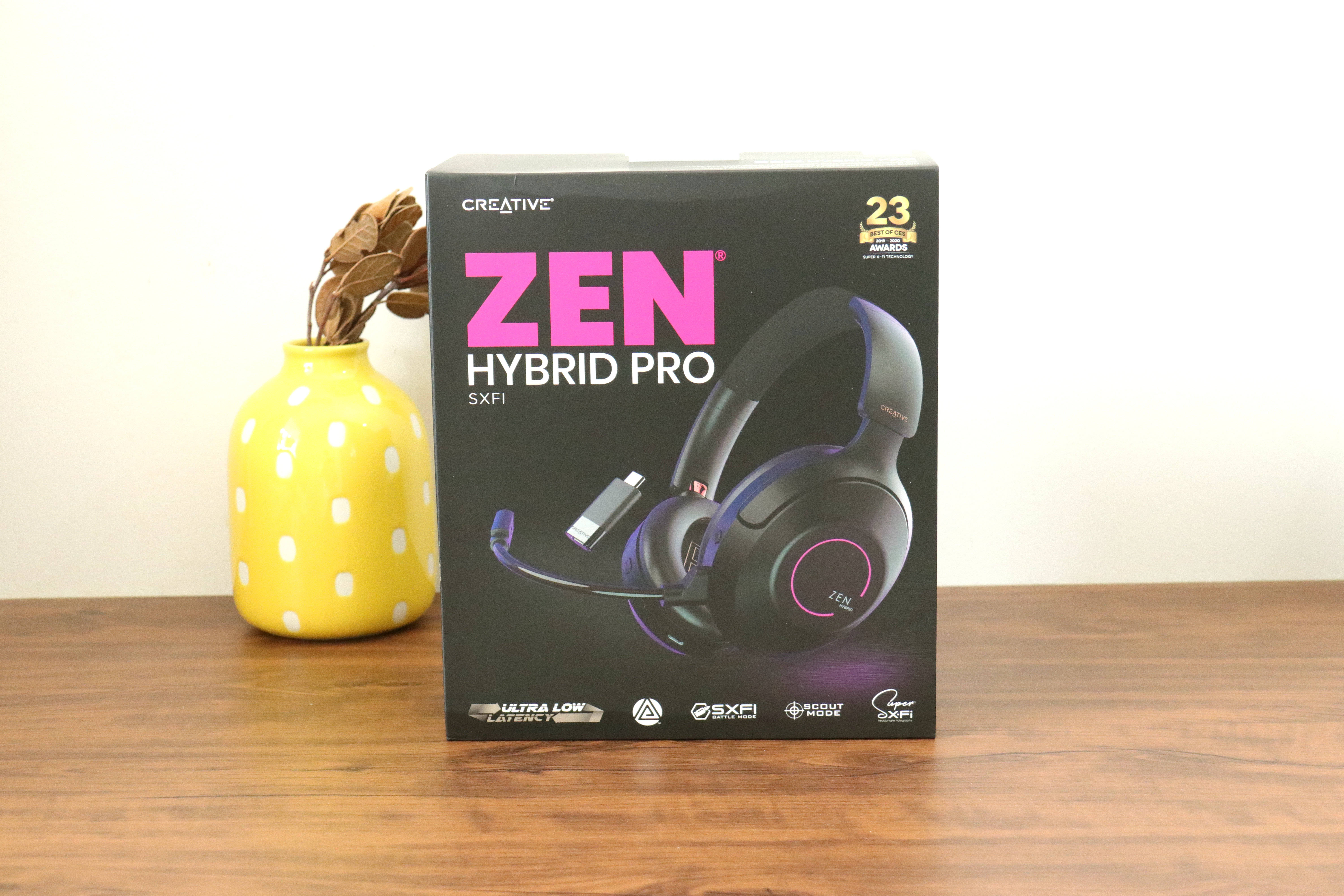 创新科技Zen Hybrid Pro SXFI头戴耳机:空间全息音频技术加持,为音乐和游戏而生