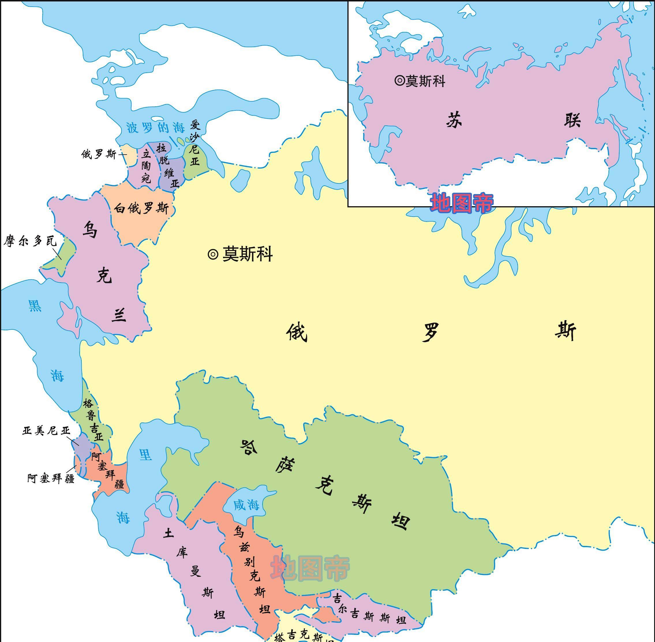 俄罗斯内部为何还有22个共和国?
