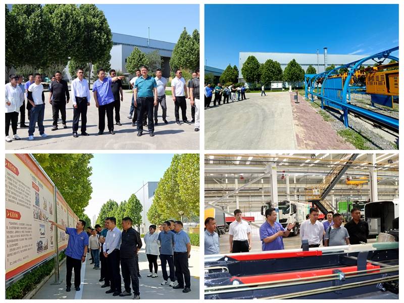 西藏札达县党政代表团到石煤机公司参观考察