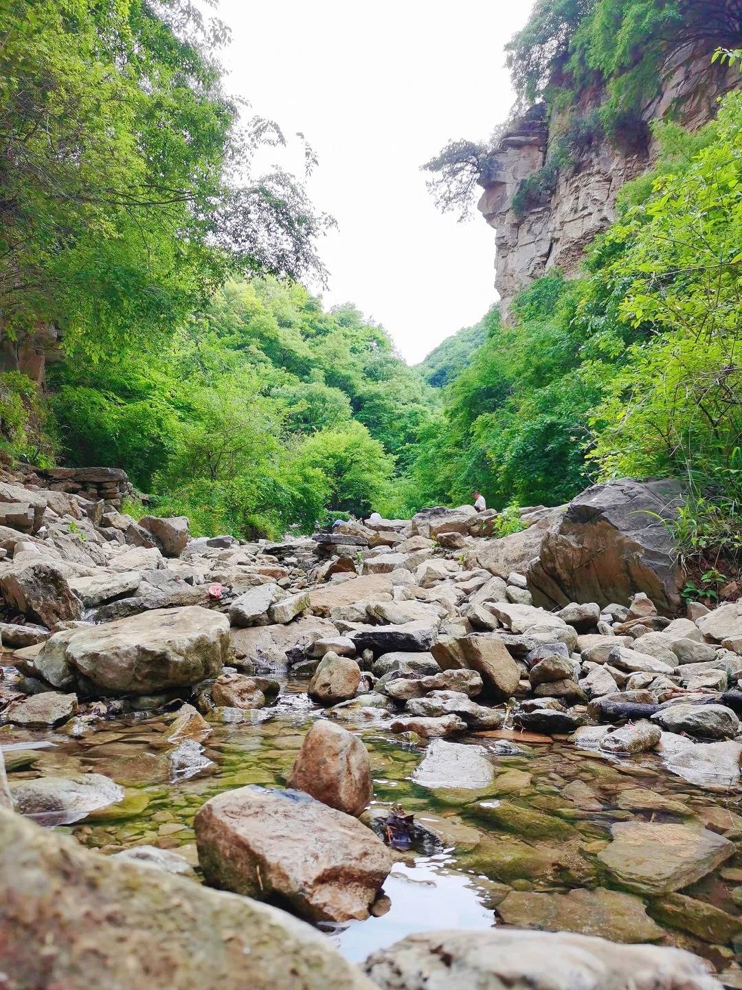 巩义公川大峡谷图片