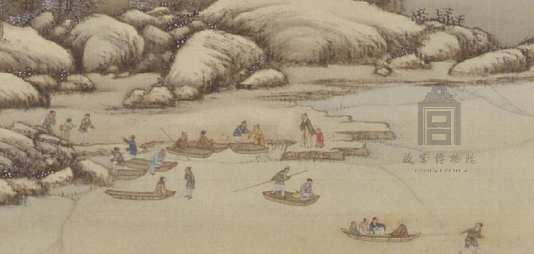 300年前的清宫冰上运动会,速滑,花样滑,高山滑雪一个都不少