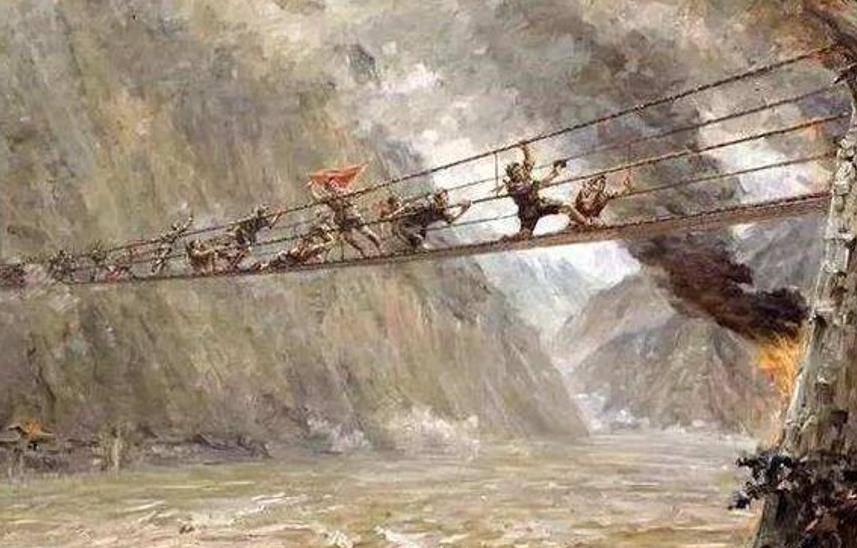 三百年前的泸定桥是怎么建成的?1万多个铁环重40吨,仍然很结实