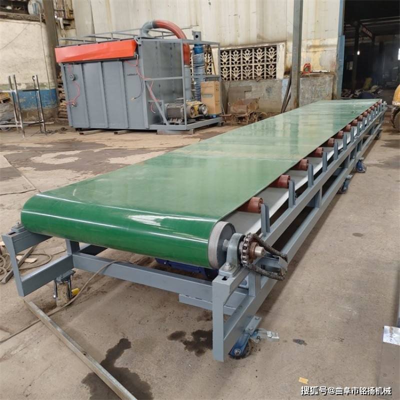 移动式粮食皮带机 8米10米12米传送带 焦炭颗粒输送机_以满足_系统_输