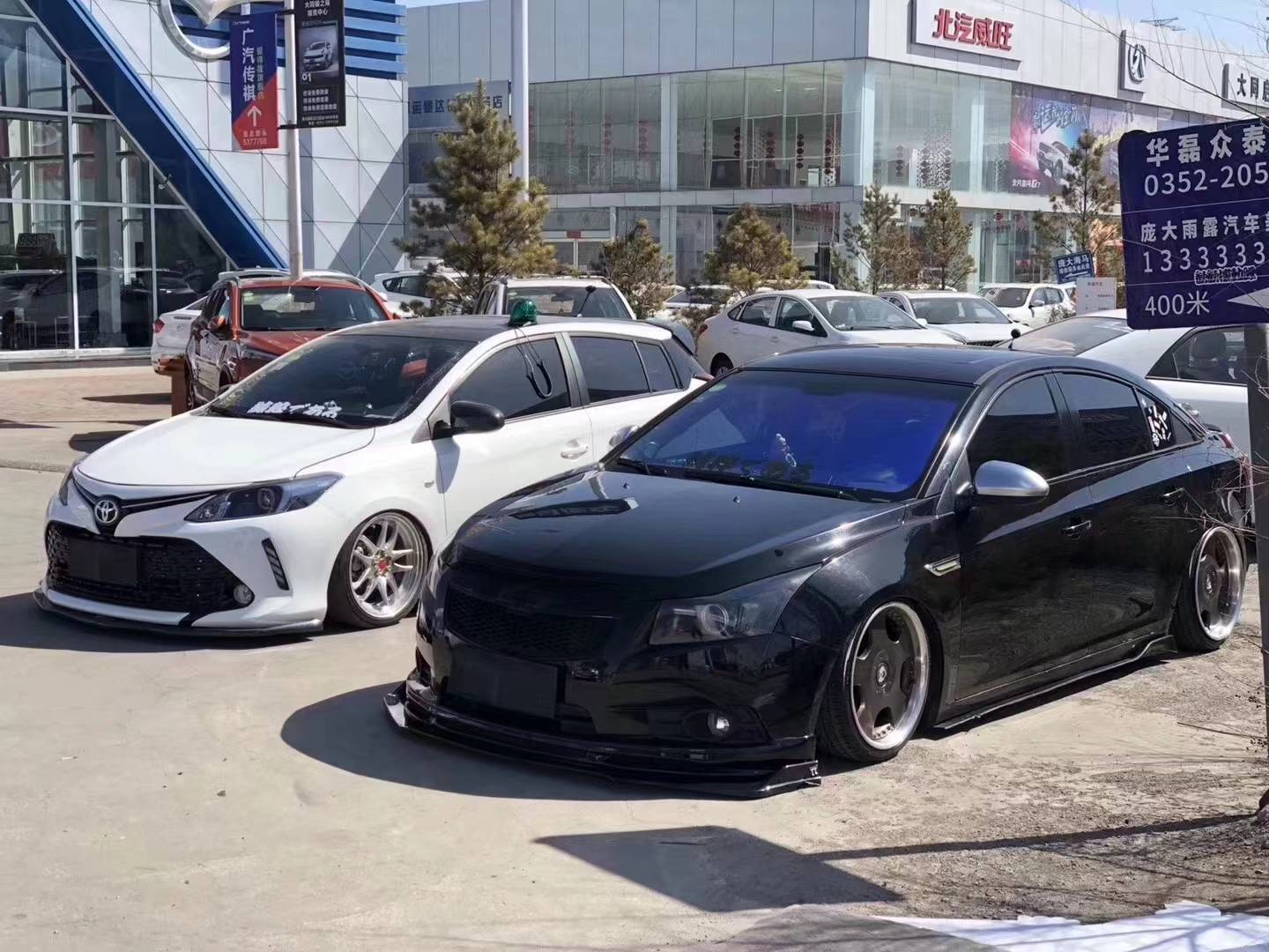 丰田威驰改装airbft气动避震:低趴姿态,触动心弦