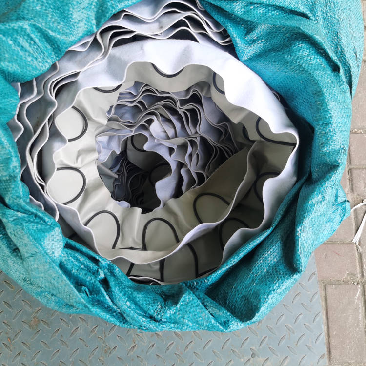 隧道半圆排水管100mm50mm弹簧半圆排水管软式半圆管