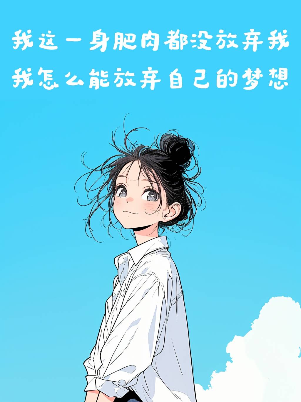 "调皮的正能量句子,笑一笑,干劲十足"
