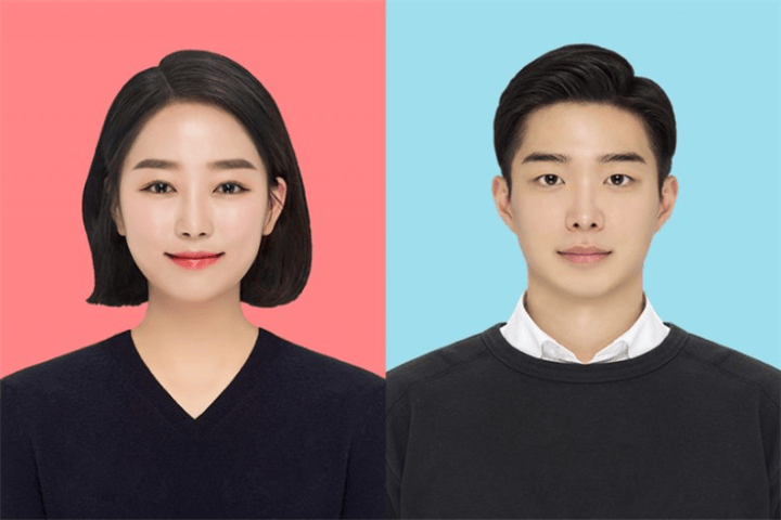 韩国最火的8家证件照在这里_价格_照片_发型