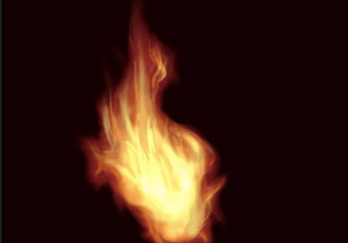 【清彩画影教育】动漫燃烧的火焰怎么画?