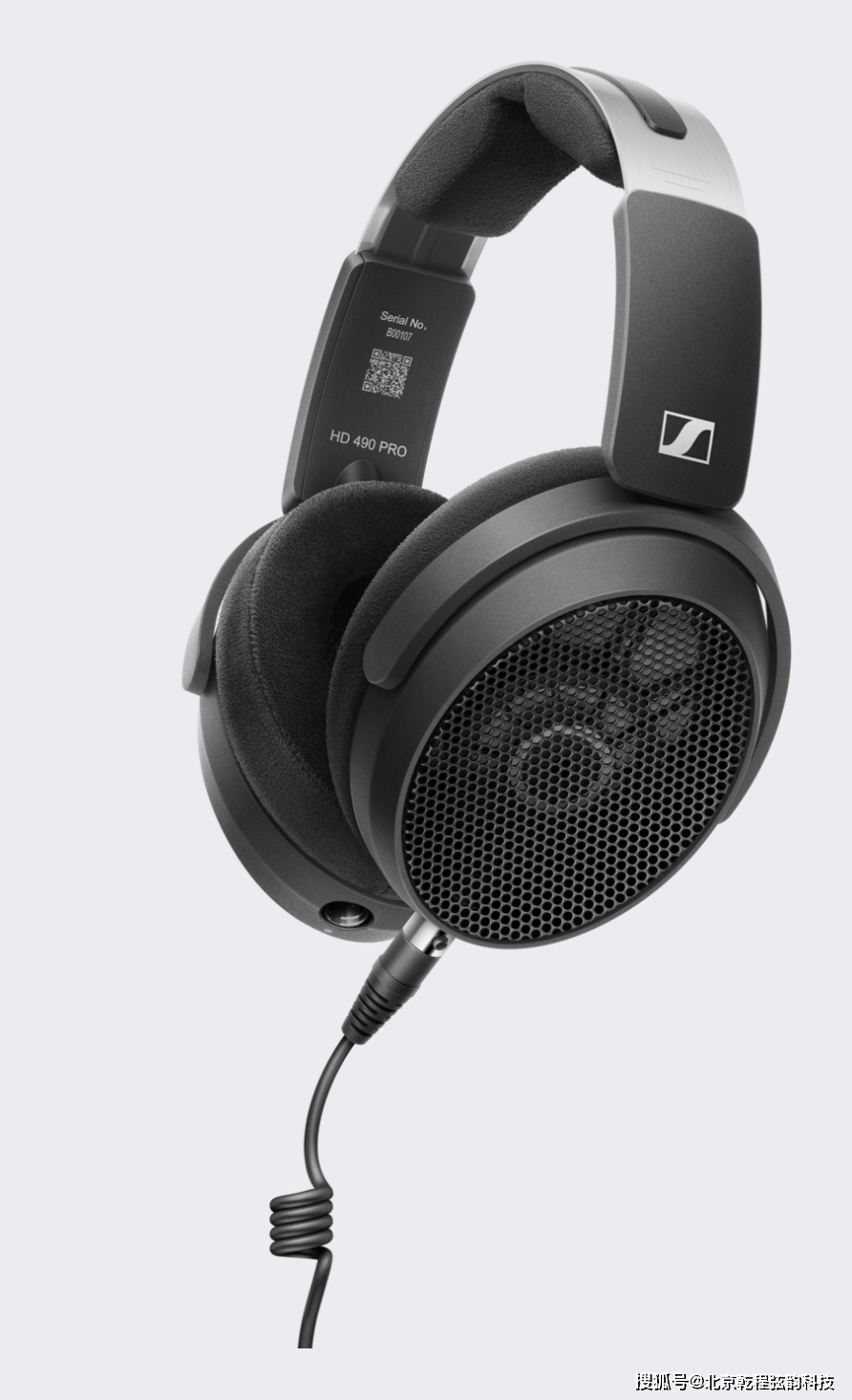 森海塞尔 sennheiser hd 490 pro plus 专业录音棚开放式有线监听耳机