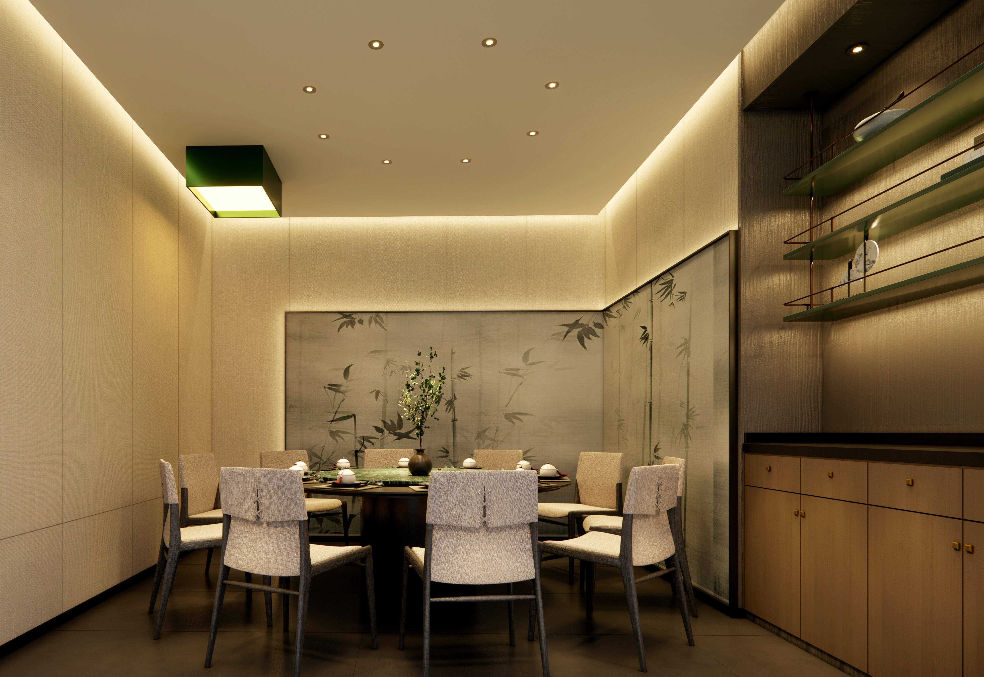 川菜馆餐饮空间设计案例·锦意川:够艺术,够川味,够四川