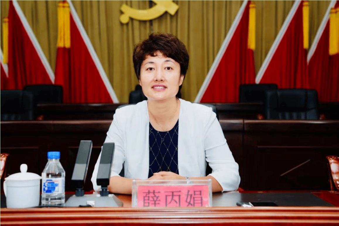 薛丙娟副县长代表通榆县县委,县政府及34