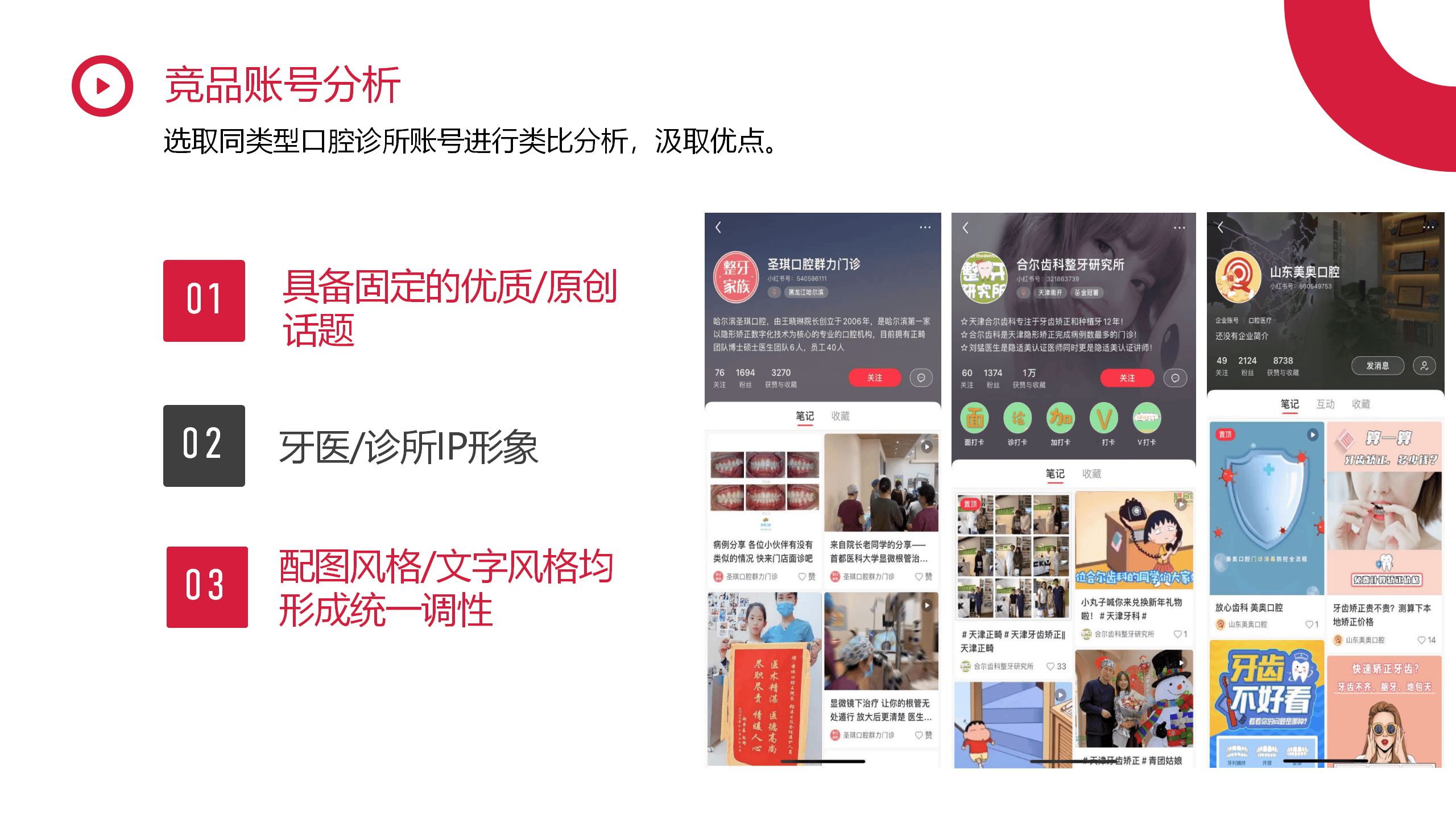 小红书运营:南京禾美口腔门诊小红书代运营方案