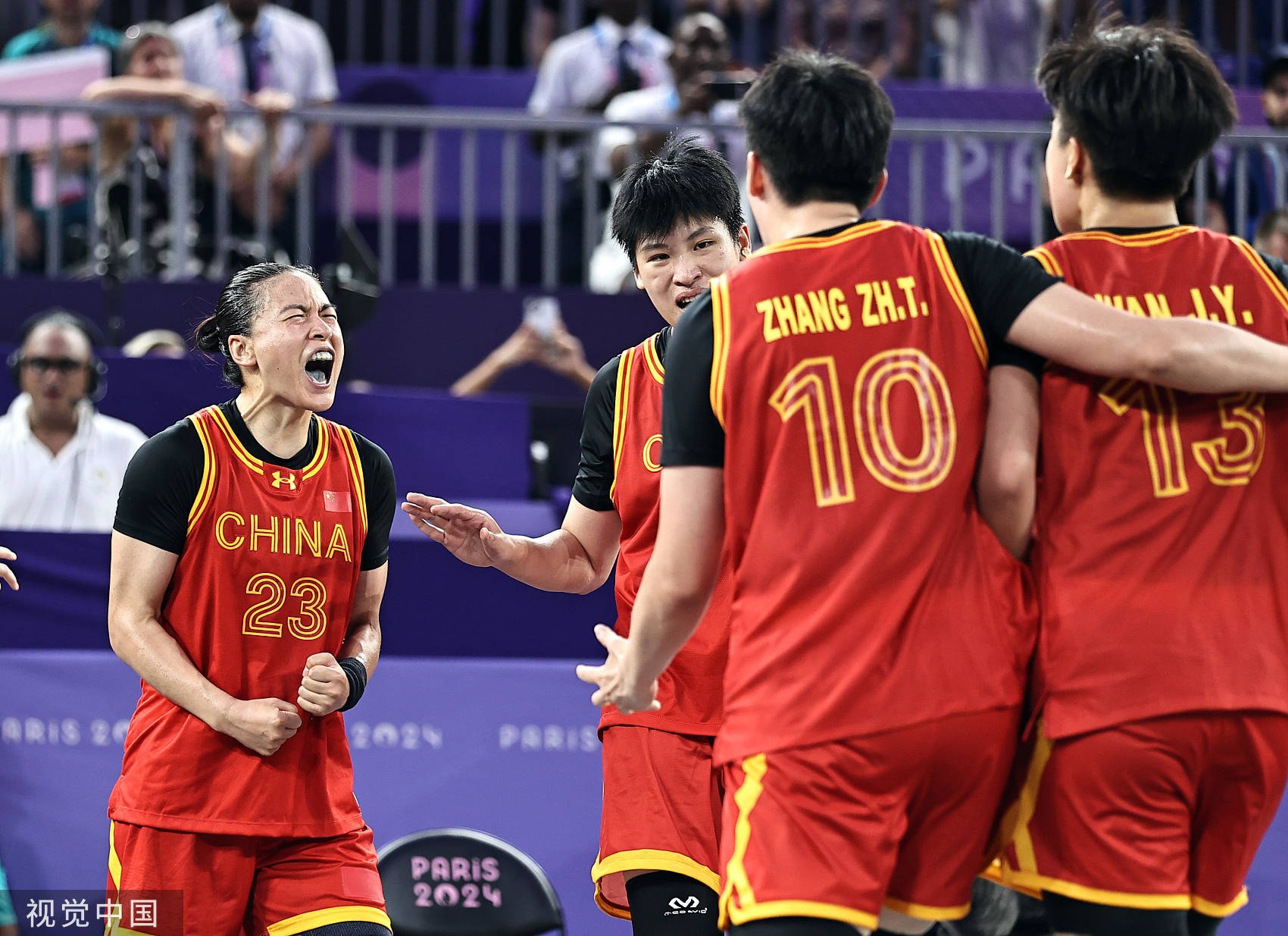 中国军团精彩瞬间:混双夺金霸气庆祝 王丽丽绝杀法国