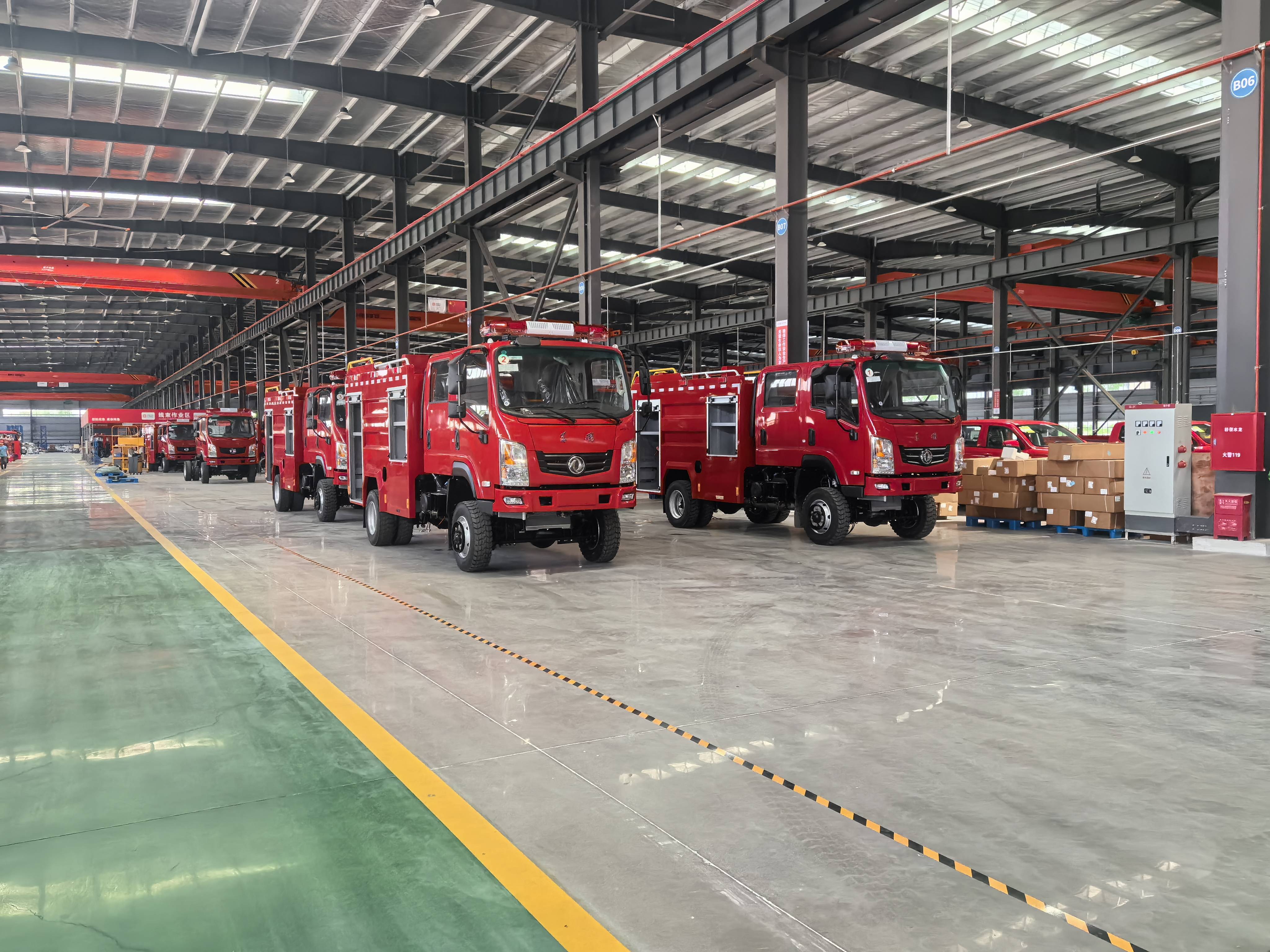 国债项目—中大型水罐消防车参数