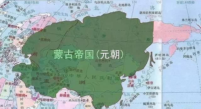 世界元朝地图图片