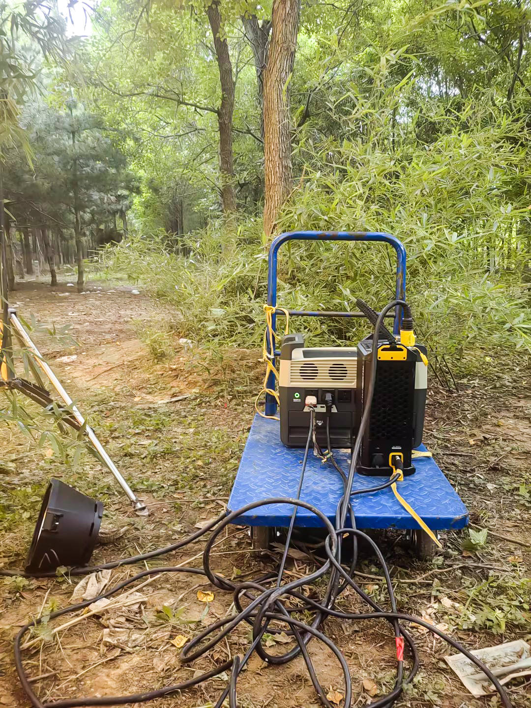 户外拍摄新利器:郑州正方科技千乘动力qx3600户外电源