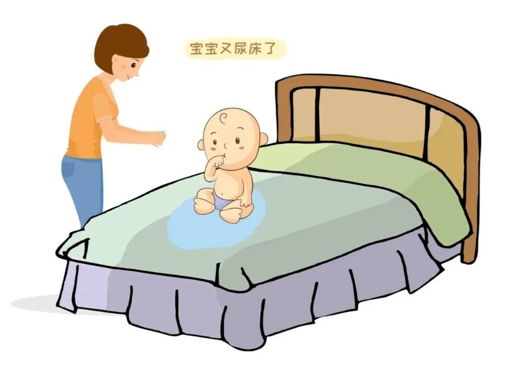 夜间尿床典型表现:夜间尿床是遗尿症最直观且常见的症状.