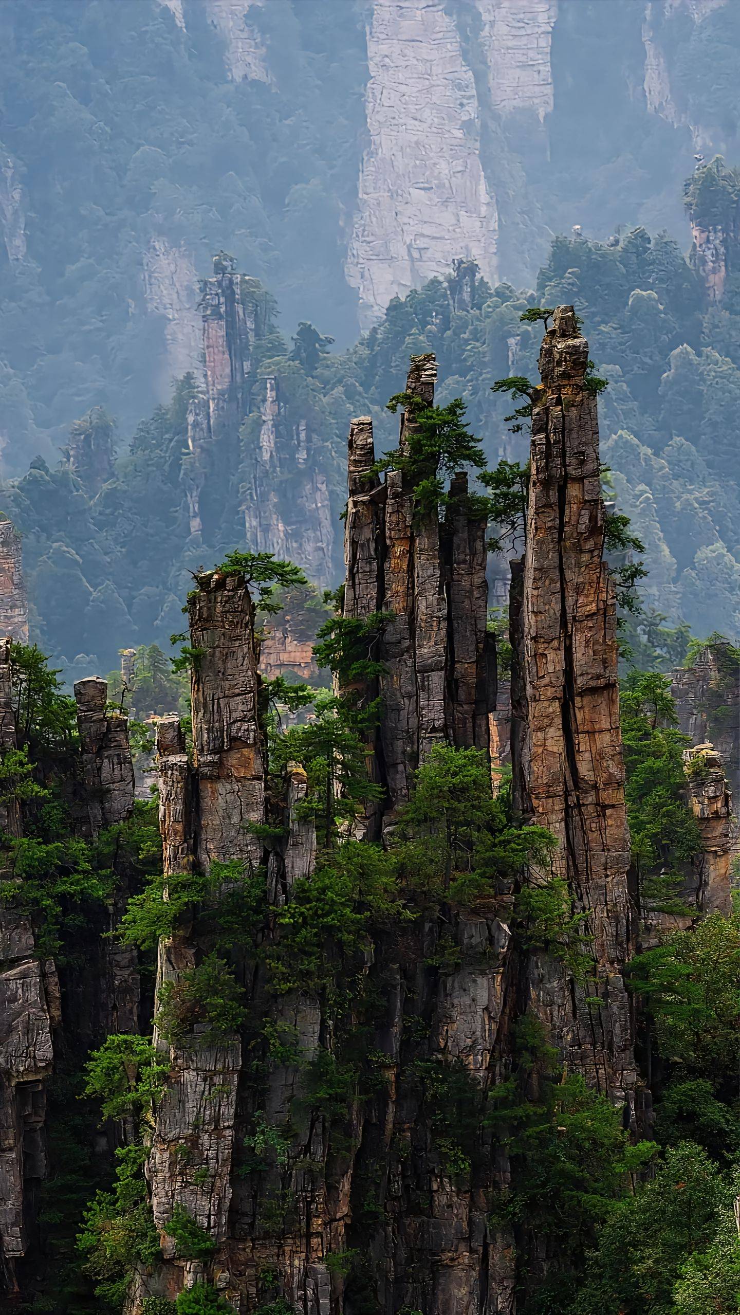 张家界天门山天梯图片图片