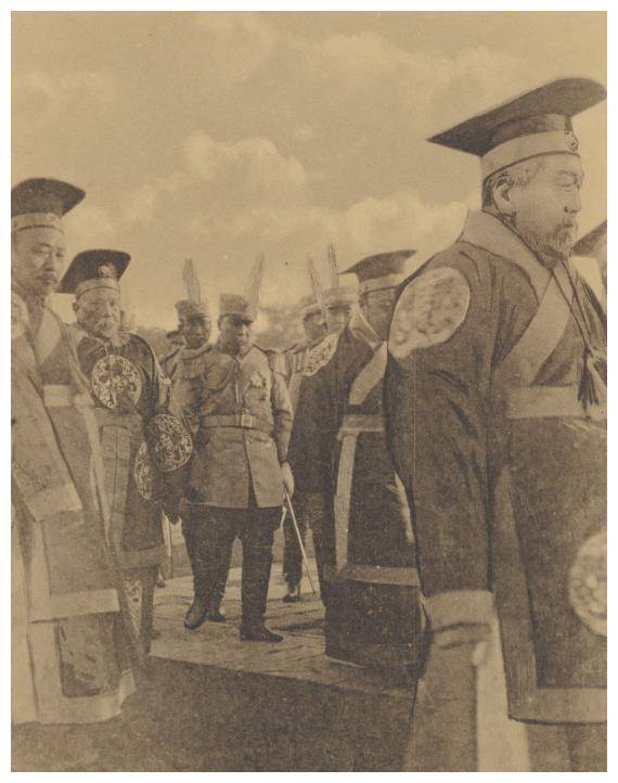 老照片:袁世凯天坛祭天