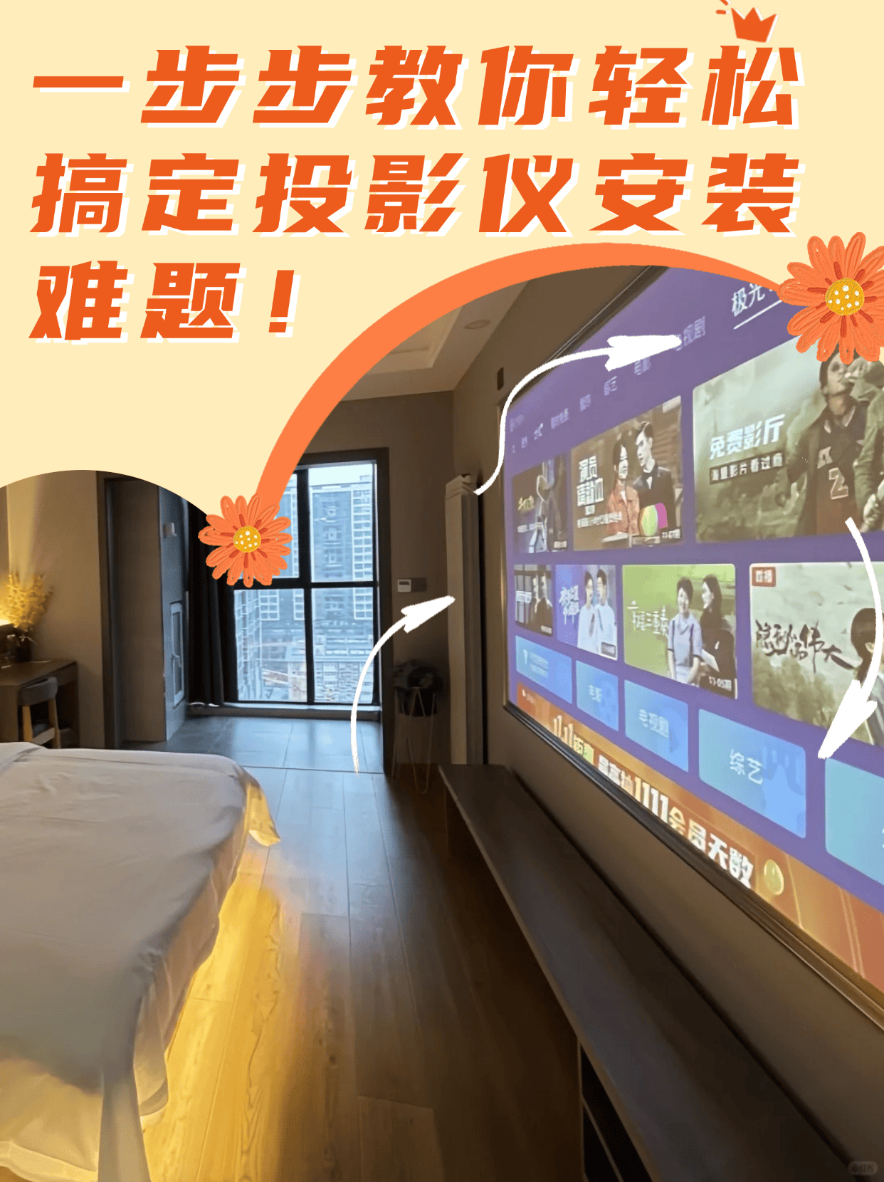 15一步步教你轻松搞定投影仪安装难题!