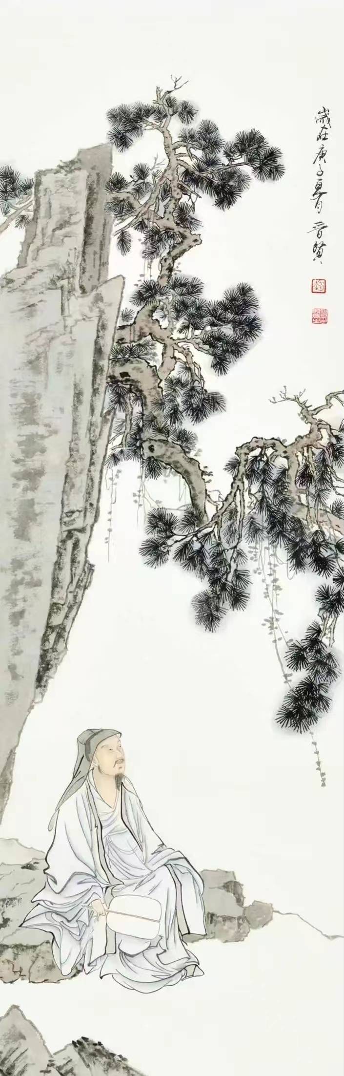 年学习工笔花鸟画,2012年师从宋都书画院画家杨庆玺先生学习写意花鸟