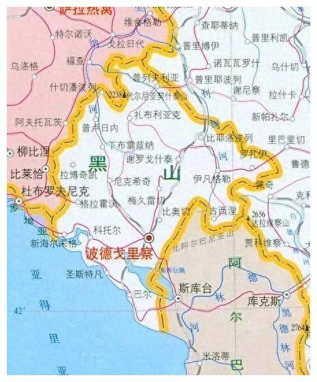 黑山王国地图图片